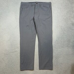 Vineyard Vines On the Go OTG Pants Gray 38x32 Cotton Nylon Spandex